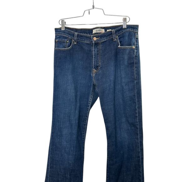 Old Navy Stretch Just Below The Waist Medium Rinse Jeans Women's Size 12 Long - Picture 2 of 6